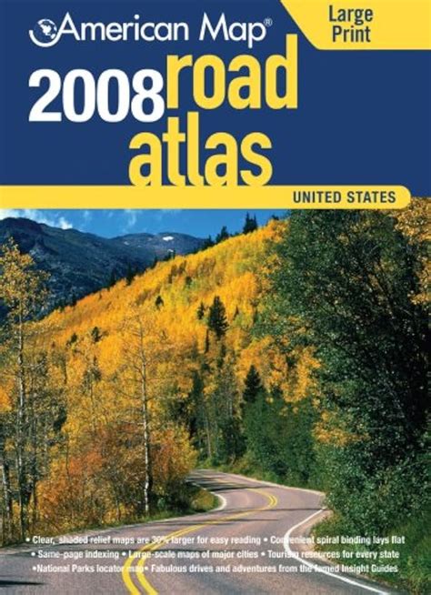 American Map 2008 United States Road Atlas (American Map Road ...