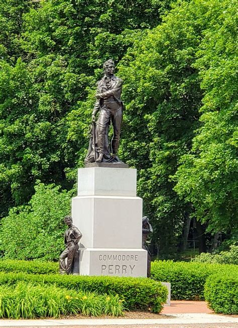 COMMODORE PERRY STATUE - 105 W Front St, Perrysburg, Ohio - Landmarks ...