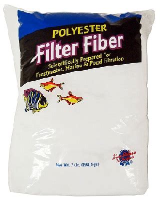 POLYESTER FILTER FLOSS 7 OZ - Elmer's Aquarium