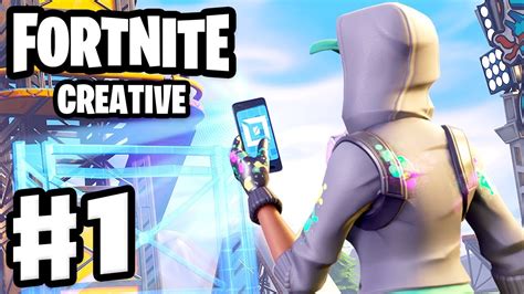 Fortnite: Creative - Gameplay Walkthrough Part 1 - Creative Mode Coins ...