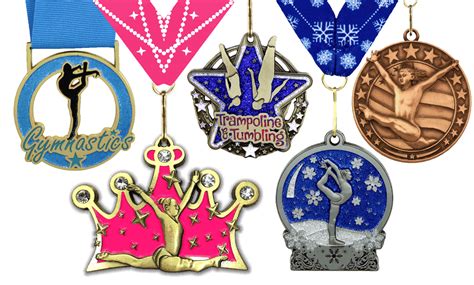 Gymnastics Medals | A-1 Awards, Inc.