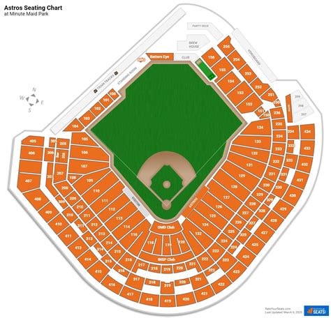 Minute Maid Park Stadium Seating Map – Two Birds Home