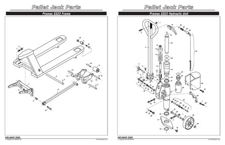 Toyota pallet jack parts list