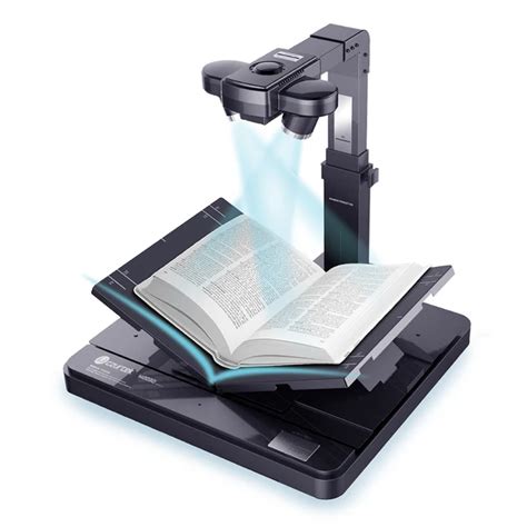 Fast Book Scanner with 10MP Dual Camera & 34 Languages OCR & Preview ...