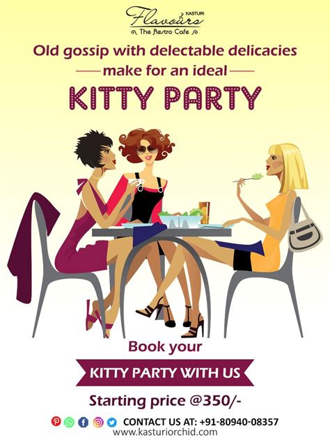 #KITTYPARTY | Cat party, Kitty party themes, Kitty