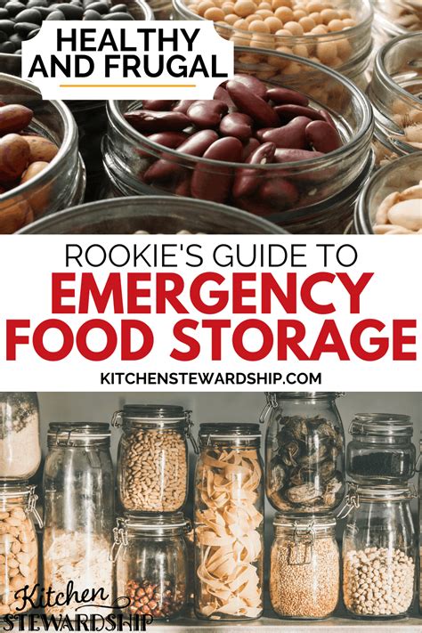 HEALTHY Emergency Food Storage Tips | Kitchen Stewardship