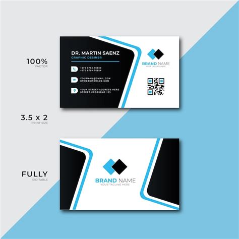 Premium Vector | Modern business cards design.