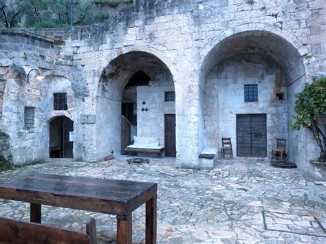 Cave Hotels in the Sassi Districts of Matera Italy