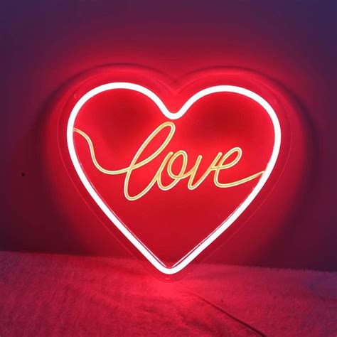 Love Neon Sign Neon Light Sign Neon Sign Bedroom Neon | Etsy