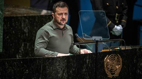 Zelensky, at U.N., Urges World Leaders to Help Ukraine - The New York Times