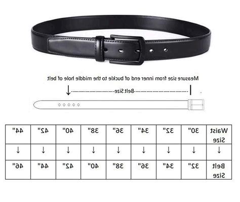 Belt Size Chart For 38 Waist | NAR Media Kit