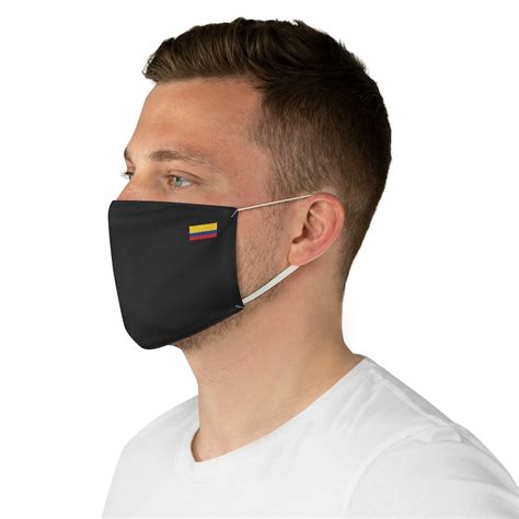 Fabric Face Mask with Colombian Flag - Vamos Colombia Fan Shop