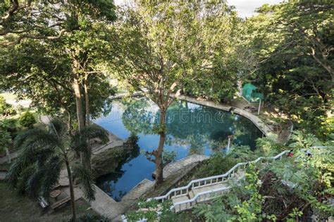 Capilay Spring Water Park in San Juan, Siquijor. Morning Wide Angle ...