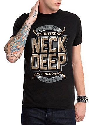 Neck Deep Merchandise | Neck deep, Logo t shirt, Shirts