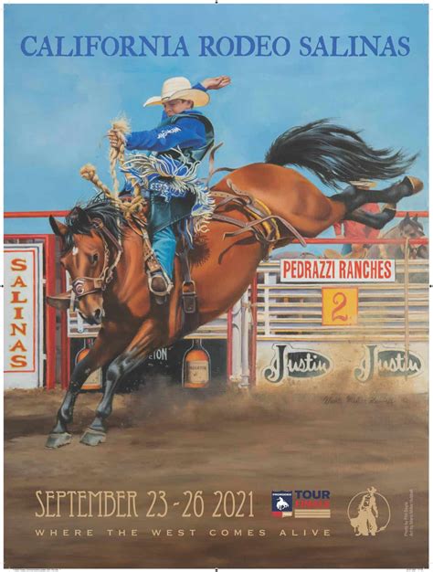 California Rodeo Salinas Unveils 2021 Commemorative Poster - News