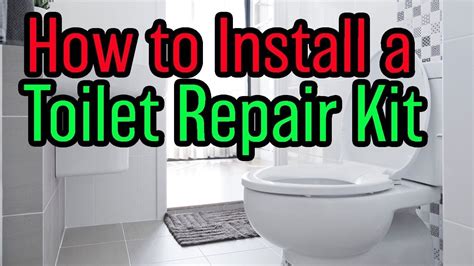 Home Improvement: How to Install a Toilet Repair Kit - YouTube