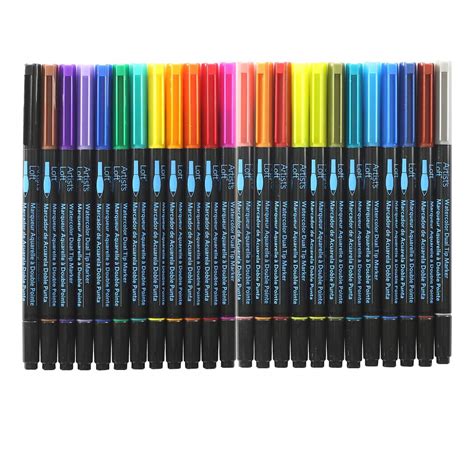 Watercolor Dual Tip Markers by Artist's Loft® 24 ct.