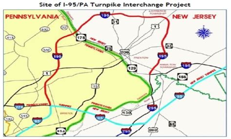 Pa Turnpike Construction Map