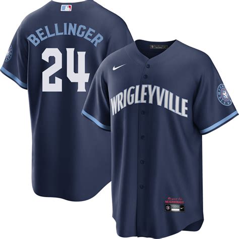 Cody Bellinger Chicago Cubs City Connect Wrigleyville Nike Men's Repli ...