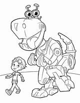 Rusty Rivets Tigerbot Coloring Pages sketch template