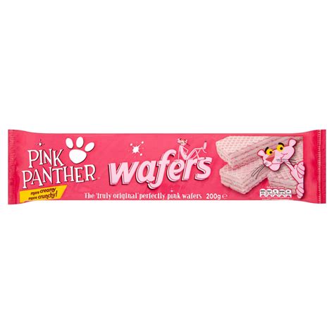 Pink Panther Wafers 200g | Sweet Biscuits | Iceland Foods