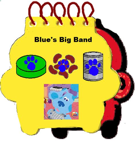 Clues from Blue's Big Band | Blue’s clues, Big band, Blues clues