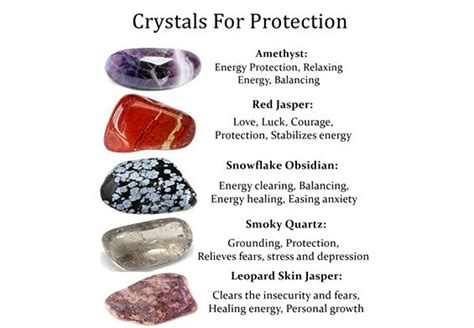 Protection Crystals, Crystals for Protection, Protection Stones ...