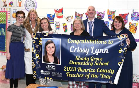 Shady Grove Elementary School kindergarten teacher named HCPS Teacher of the Year | Henrico ...