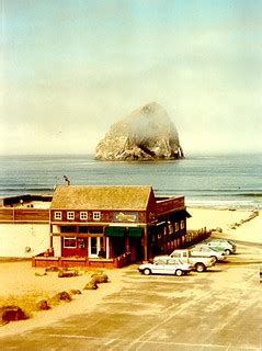 Pacific City, Oregon | The Pelican Brewpub with mist-shroude… | Flickr