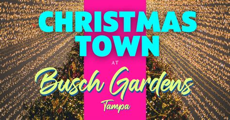 Busch Gardens Tampa Christmas Town Map | Fasci Garden