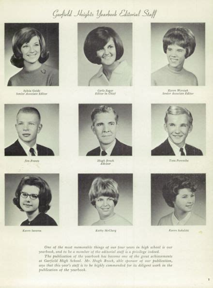 Explore 1965 Garfield Heights High School Yearbook, Garfield Heights OH - Classmates