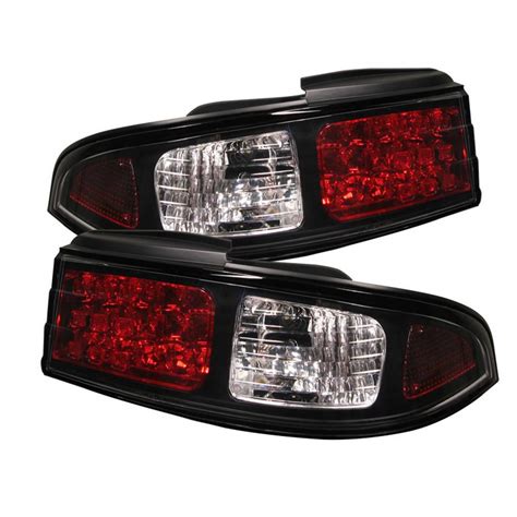 Spyder Auto Nissan 240SX 95-98 LED Tail Lights - Black-5006622 - The Home Depot