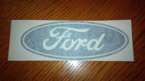 Ford Oval Decal | Etsy