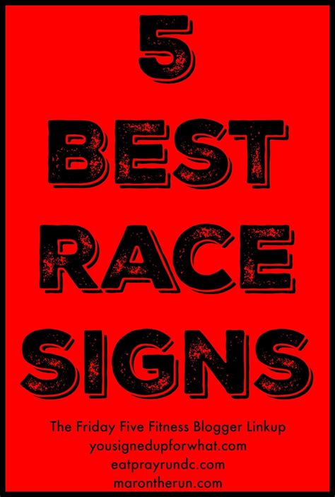 Five Best Race Signs - You Signed Up For WHAT?! | Marathon signs funny ...