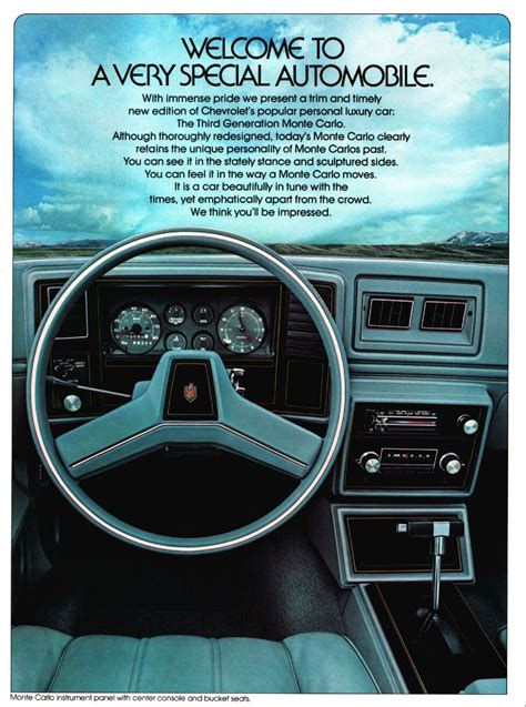 1978 Chevrolet Monte Carlo brochure