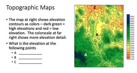 Solved Topographic MapsThe map at right shows | Chegg.com