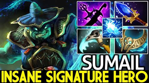 SUMAIL [Storm Spirit] Insane Signature Hero No Mercy 23 Kills Dota 2 - YouTube