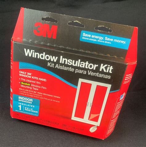 3M Window Insulator Kit for ONE 6' 8" x 9' Patio Door Indoor Insulation New | eBay