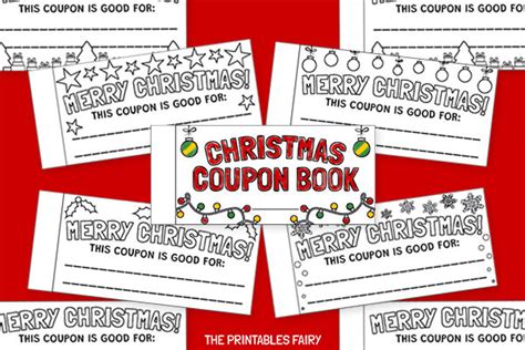 Free Printable Christmas Coupons - The Printables Fairy