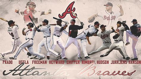 Atlanta braves jugadores braves, Fondo de pantalla HD | Peakpx