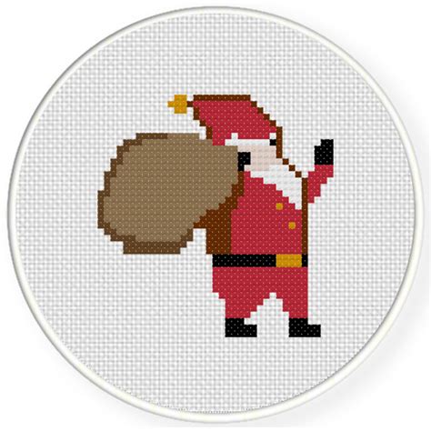 Santa Claus Cross Stitch Pattern – Daily Cross Stitch