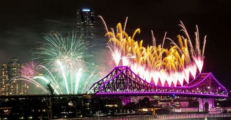 Riverfire Brisbane | Brisbane, Night skies, Sky