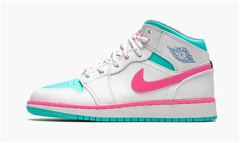 Air Jordan 1 Mid GS "Digital Pink" - Stadium Goods | Jordan shoes girls ...