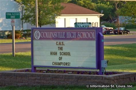 Collinsville High School in St Clair County