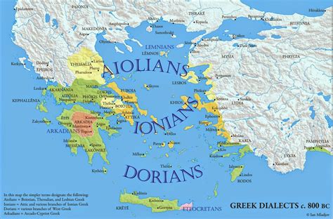 Ionia Ancient Greece Map - World Of Light Map