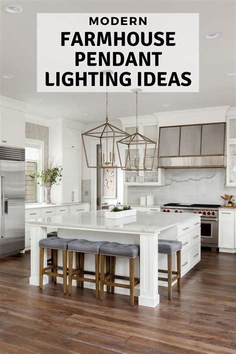 Modern Farmhouse Pendant Lighting Ideas - My Modern White Farmhouse