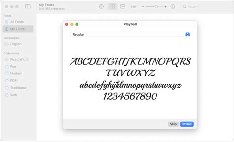 Install and validate fonts in Font Book on Mac - Apple Support