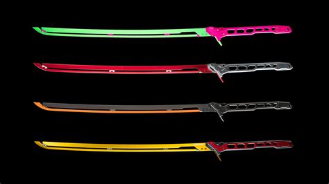 Level 4 Katanas, Cyberpunk 2077 – Volpin Props