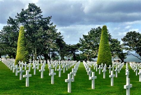 The American Cemetery - Normandy, France