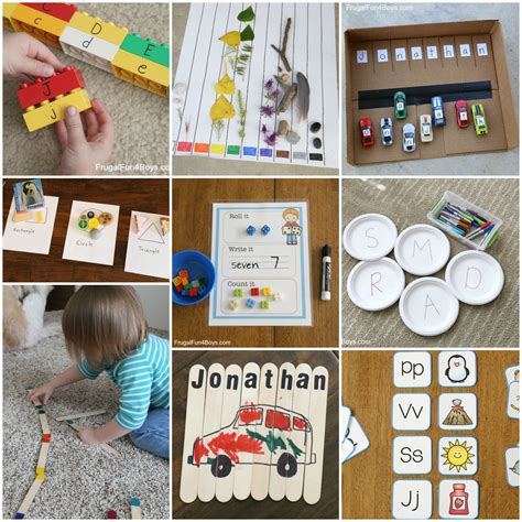 75+ of the BEST Simple Activities for Busy Preschoolers - Frugal Fun ...